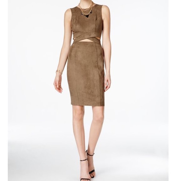 Guess Jelena Suede Dress casual Formal - Picture 2 of 8